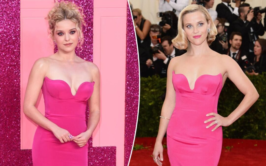 Lexi Minetree borrows Reese Witherspoon’s decade-old Met Gala gown for ‘Elle’ London premiere