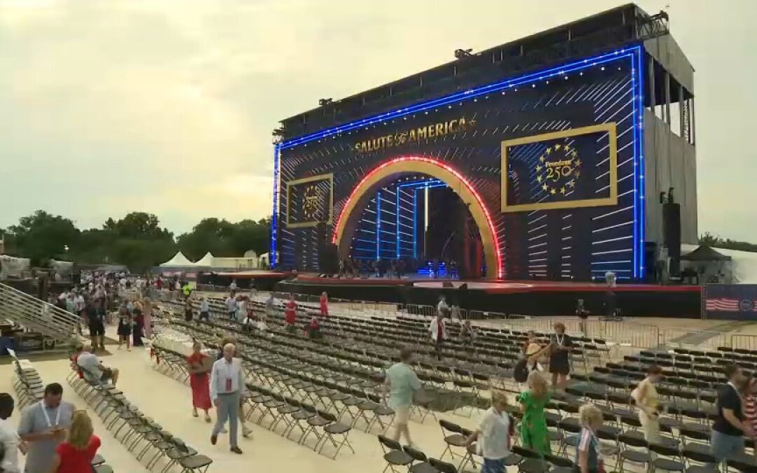 Evacuation ordered at National Mall as storms gather ahead of Trump's July 4th speech