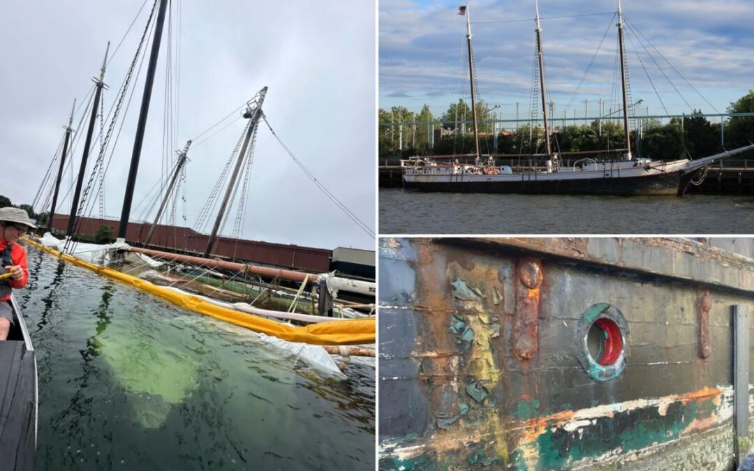 Historic vessel mysteriously sinks in NYC — just days after schooner-turned-bar met similar fate